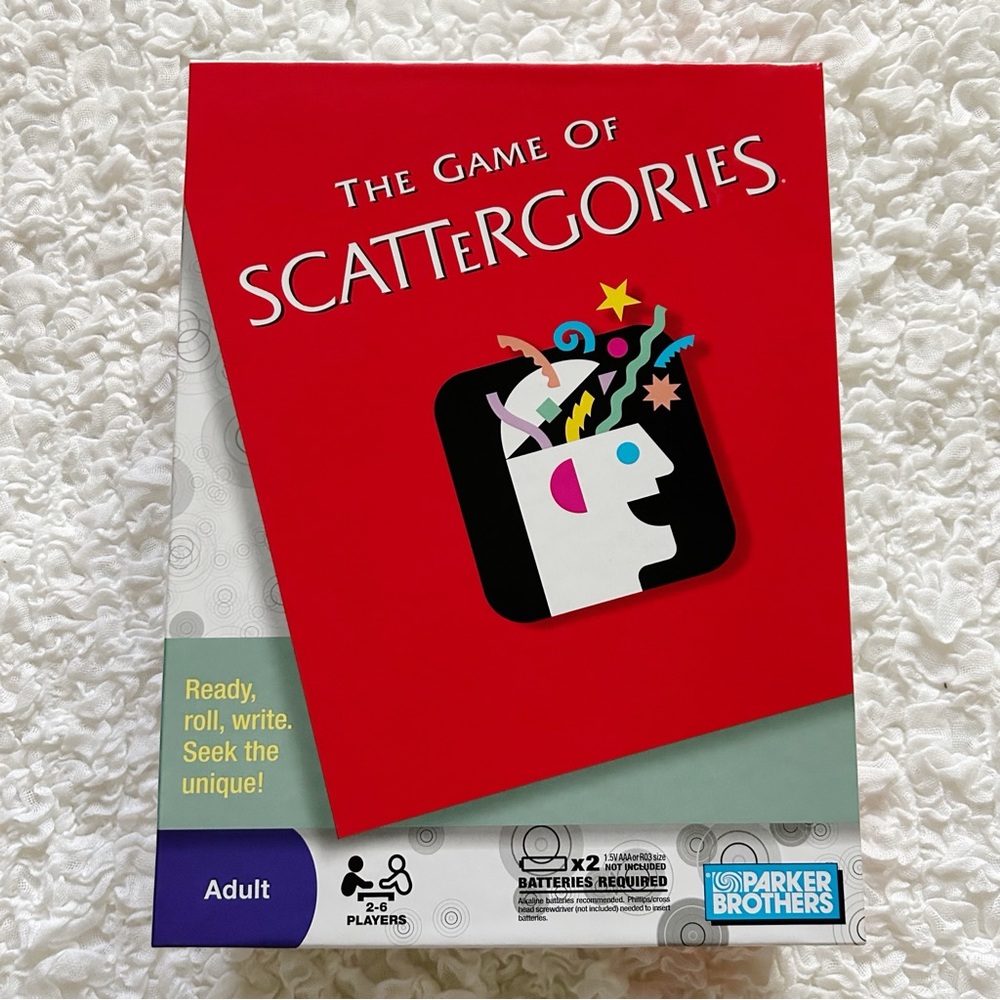Scattergories Party Game by Parker Brothers